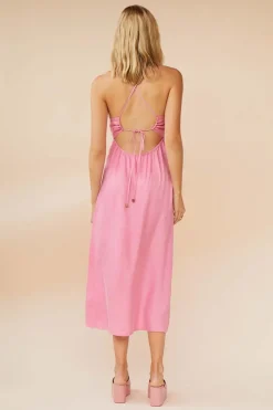 Suboo - Georgia Keyhole Rouched Slip (Pink)