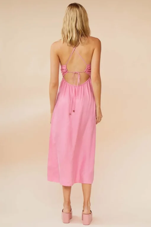 Suboo - Georgia Keyhole Rouched Slip (Pink)