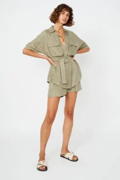 Women Suboo - Georgia Shorts (Khaki)