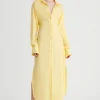 Suboo - HALLEY MAXI SHIRT DRESS (BUTTER)
