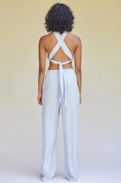 Women Suboo - Kari Elastic Waist Pants (Pale Blue)