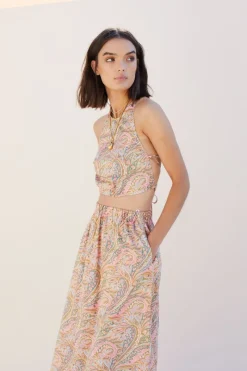 Suboo - Lennon Sleeveless Top (Paisley)