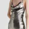 Suboo - LUNA STRAPPY MIDI COLUMN DRESS (SILVER)