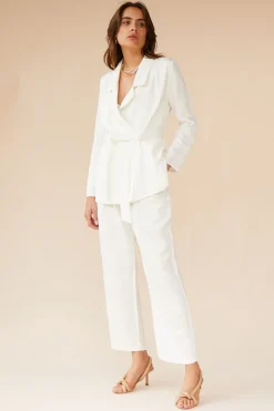 Women Suboo - Marlo Drapey Blazer (Ivory)
