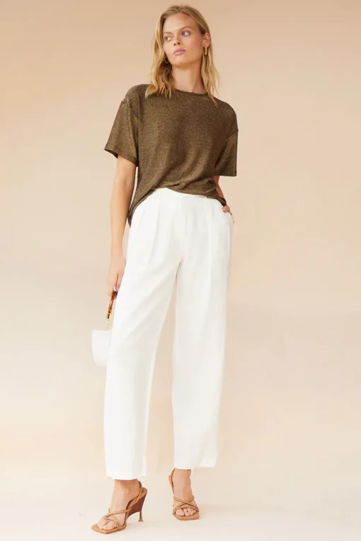 Women Suboo - Marlo Tailored Pants (Ivory) FINAL SALE