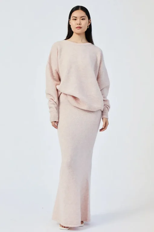 Women Suboo - MOLLIE KNIT JUMPER (LIGHT PINK)