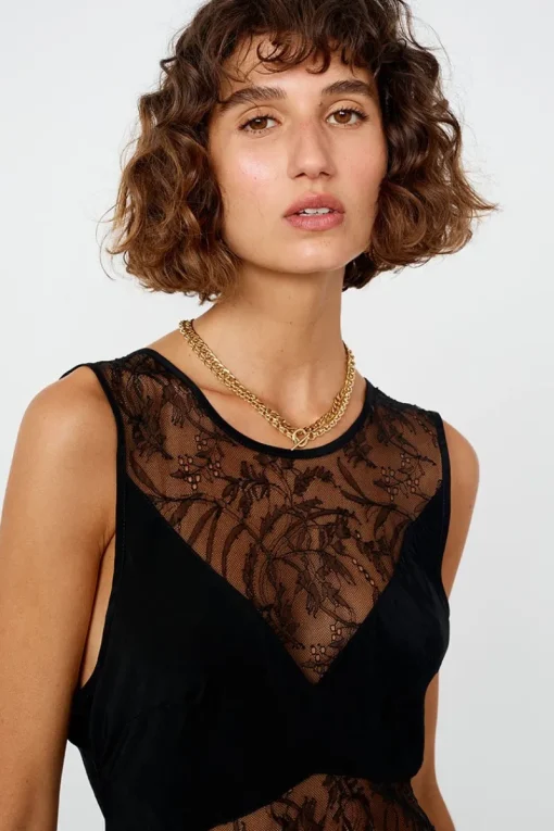 Suboo - Monique Lace Mini Dress (Black)
