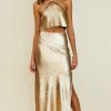 Suboo - Pyra Strappy Halter Top (Gold)