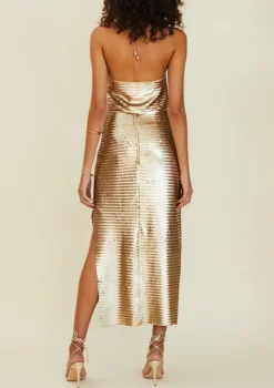 Suboo - Pyra Strappy Halter Top (Gold)