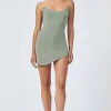 Suboo - REMI CORSET MINI DRESS (SAGE)