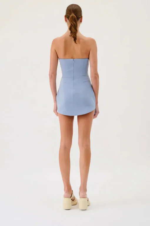 Suboo - REMI CORSET MINI DRESS - BLUE
