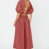 Suboo - Rossana Backless Dress (Wine)