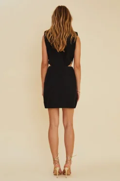 Suboo - SKYLAR BLAZER MINI DRESS (BLACK)