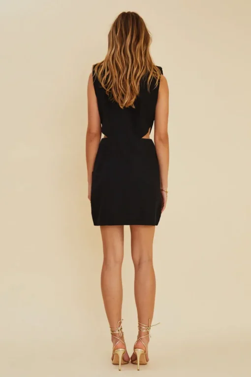 Suboo - SKYLAR BLAZER MINI DRESS (BLACK)