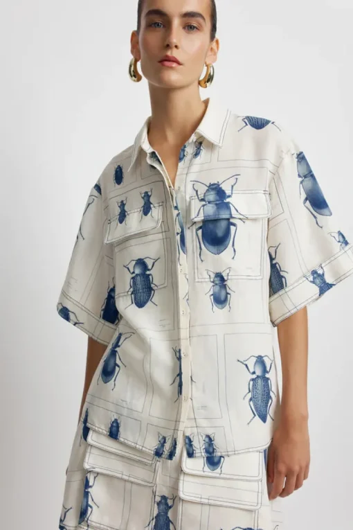 Women SUNSET LOVER - BEETLE UTILITY SHIRT