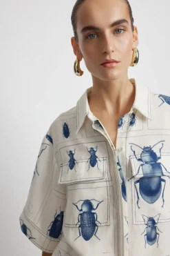 Women SUNSET LOVER - BEETLE UTILITY SHIRT