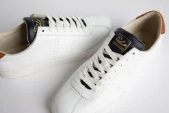Women Superga - 2843 Club S Comfleau Club S (Brown / Navy)