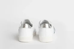 Women Superga - 2843 Club S Comfort Leather Glitter (Blue)