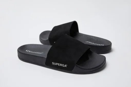 Women Superga - 1908 Slides Buttersoft (Black)