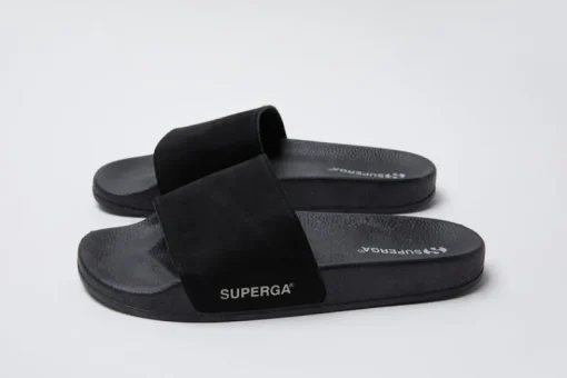 Women Superga - 1908 Slides Buttersoft (Black)