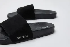 Women Superga - 1908 Slides Buttersoft (Black)