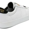 Women Superga - CLUBS COMFLEASUEU WHITE BLACK