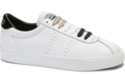 Women Superga - CLUBS COMFLEASUEU WHITE BLACK
