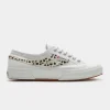 Women Superga - Cotu Swallow Tail Calf Hair Sneakers 2953 (White Dalmatian)