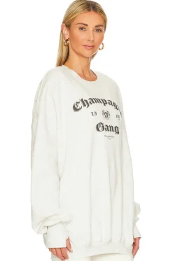 The Laundry Room - CHAMPAGNE GANG NY JUMPER (PEBBLE HEATHER)