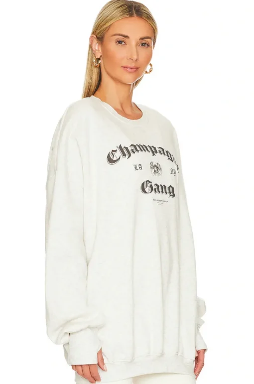 The Laundry Room - CHAMPAGNE GANG NY JUMPER (PEBBLE HEATHER)