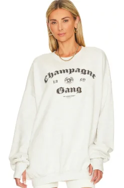 The Laundry Room - CHAMPAGNE GANG NY JUMPER (PEBBLE HEATHER)
