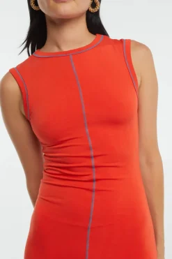 The Line By K - Inez Dress (Persimmon)