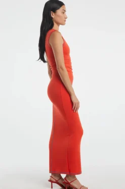 The Line By K - Inez Dress (Persimmon)