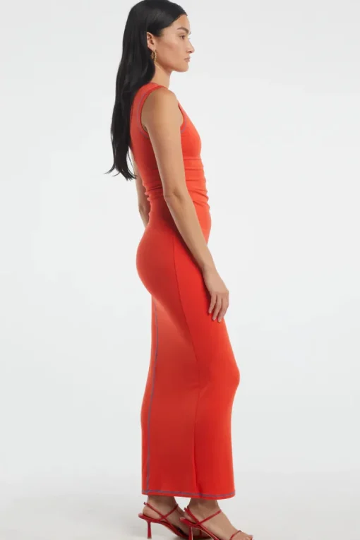 The Line By K - Inez Dress (Persimmon)