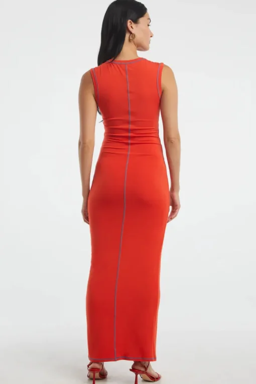 The Line By K - Inez Dress (Persimmon)