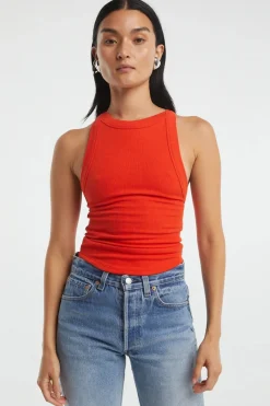 The Line By K - Ximeno Tank (Persimmon)