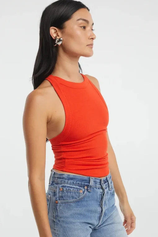 The Line By K - Ximeno Tank (Persimmon)