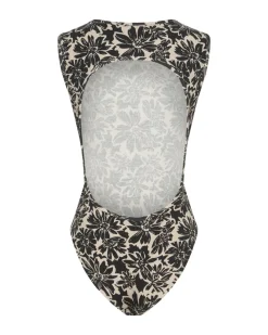 Third Form - Always Flowers Tank Bodysuit (Night Flower) FINAL SALE