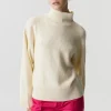 Third Form - Boucle Turtleneck Knit (Cream)