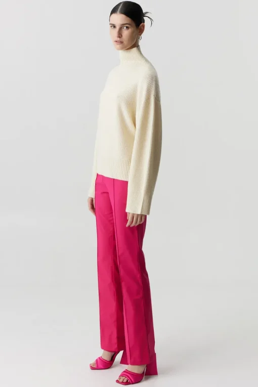 Third Form - Boucle Turtleneck Knit (Cream)