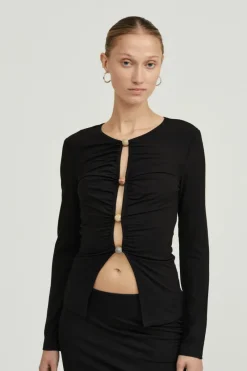 Third Form - HIDDEN GEM LONG SLEEVE TOP (BLACK)