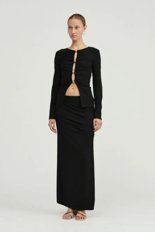 Third Form - HIDDEN GEM LONG SLEEVE TOP (BLACK)