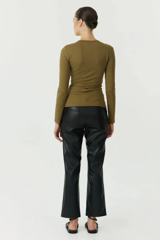 Third Form - HIDDEN GEM LONG SEEVE TOP (MOSS)