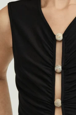 Third Form - HIDDEN GEM TANK MAXI DRESS (BLACK)