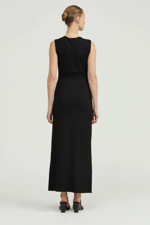Third Form - HIDDEN GEM TANK MAXI DRESS (BLACK)