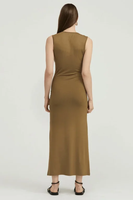 Third Form - HIDDEN GEM TANK MAXI DRESS (MOSS)