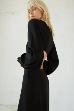 Third Form - Linger On Maxi Dress (Black) FINAL SALE