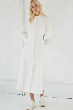 Third Form - Linger On Maxi Dress (Off White) FINAL SALE