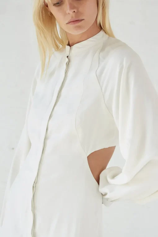 Third Form - Linger On Maxi Dress (Off White) FINAL SALE