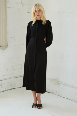 Third Form - Linger On Maxi Dress (Black) FINAL SALE